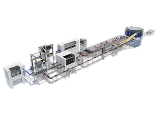IMAR Equipment Industrial Toast Bread Production Line | 4500pcs/h