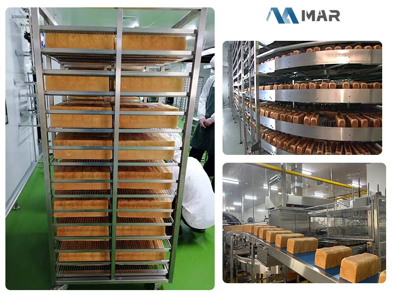 turnkey industrial bread production line